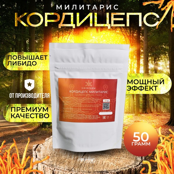 Cordyceps Militaris Powder (50g) - Organic Mycelium
