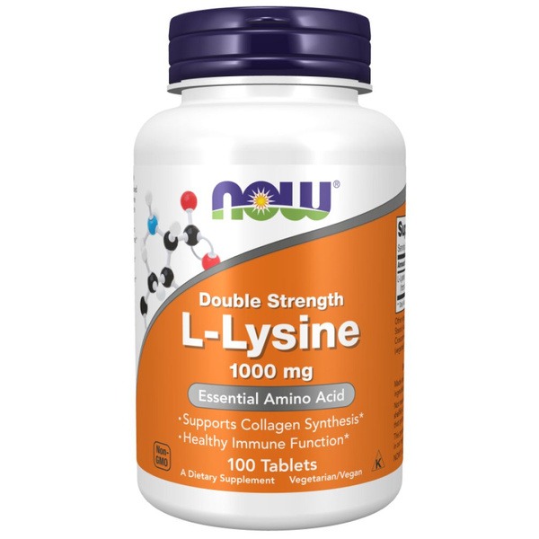 Double Strength L-Lysine 1000mg - 100 Tablets