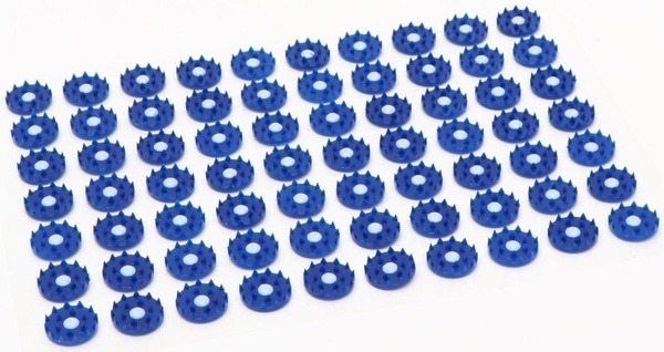 Kuznetsov Applicator with 70 Spikes, Blue, 23x32cm