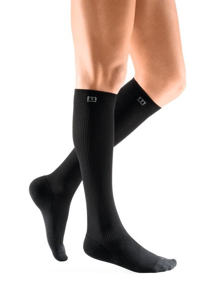 Medi Active Compression Socks (Black, Class 2, 2 Pack)