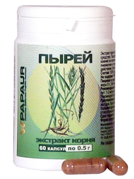 Couch Grass Root Extract: 100% Water-Soluble Powder - 60 Capsules (1-Month Supply)