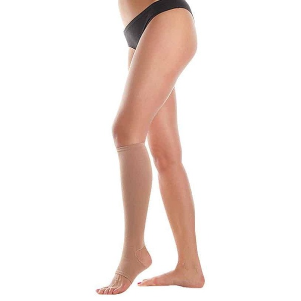 Beige Compression Stockings, Class 3 Compression