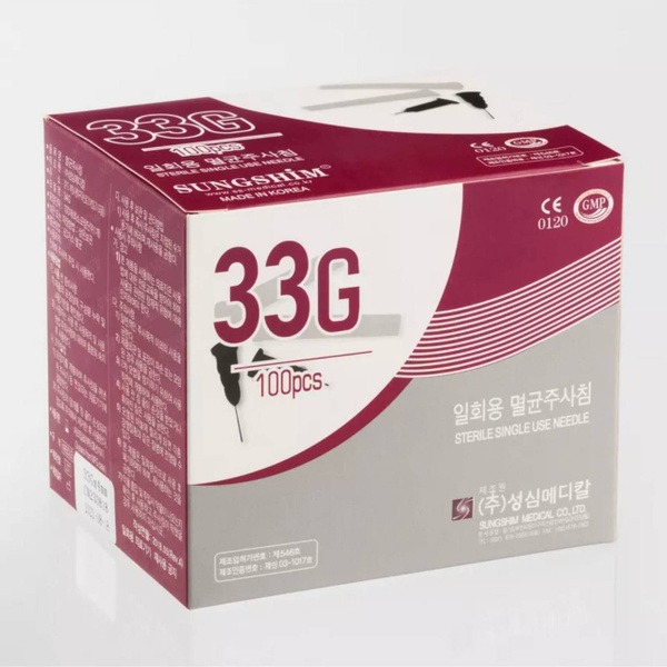 33G x 4mm Microinjection Needles (100 Pack)