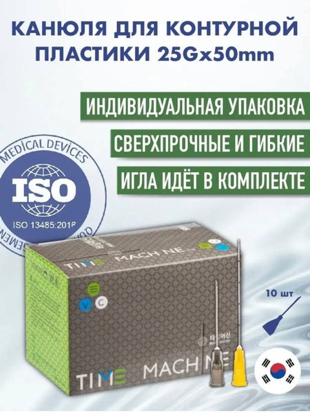 25G Cannula for Contouring (10 Pack, 50mm)