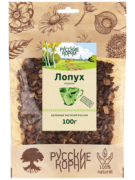 Burdock Root for Digestion & Gallbladder Health (100g) - Russian Herbs