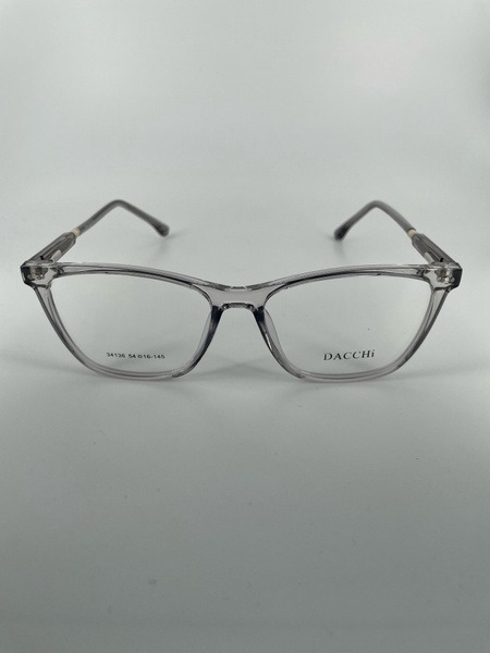 Dacchi D34136 Clear Rectangle Plastic Eyeglass Frames (Men's &amp; Women's)