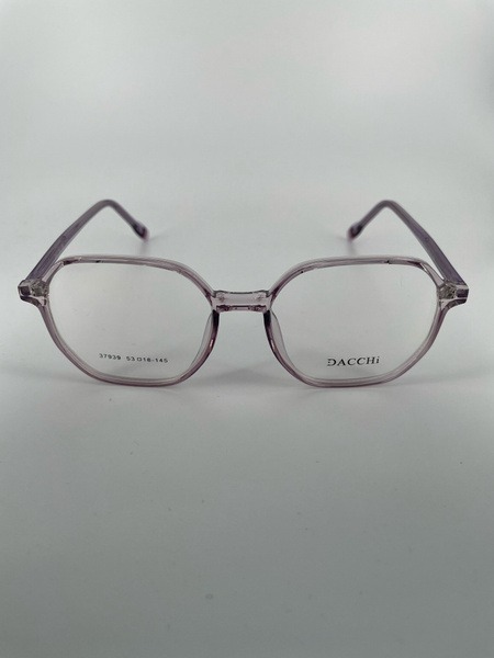 Dacchi D37939: Clear Round Plastic Eyeglass Frames (Men's &amp; Women's)