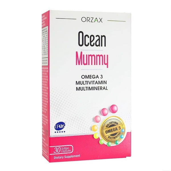 Prenatal Vitamins for Moms: 30 Capsules (Turkey)