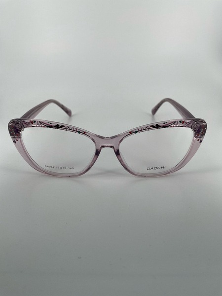 Dacchi D34094 Large Clear Plastic Women's Eyeglass Frames