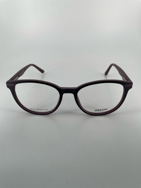 Dacchi D34113 Round Plastic Eyeglass Frames: Men's &amp; Women's