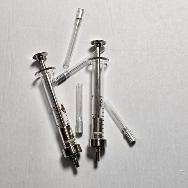 Reusable 1ml Glass Syringe with Needles (2 Pack)