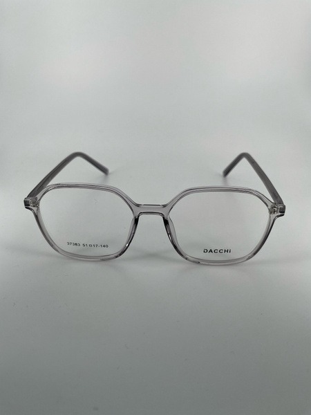 Dacchi D37383: Clear Round Plastic Eyeglass Frames (Men's &amp; Women's)