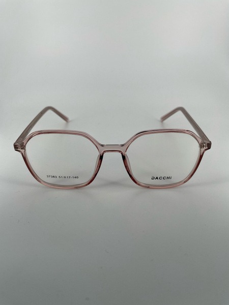 Dacchi D37383: Clear Round Plastic Eyeglass Frames (Men's &amp; Women's)