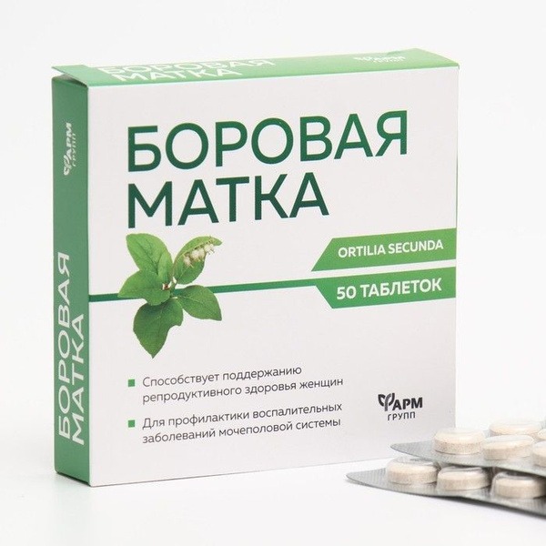 Borovaya Matka (Orthosiphon): 50 x 500mg Tablets for Urinary Tract Health