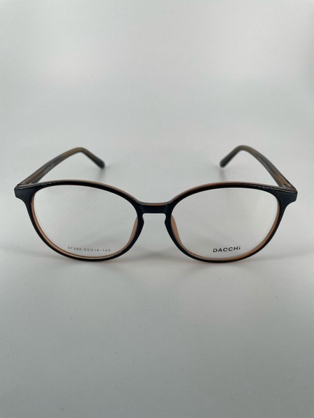 Dacchi D37392 Clear Round Plastic Eyeglass Frames (Men's & Women's)