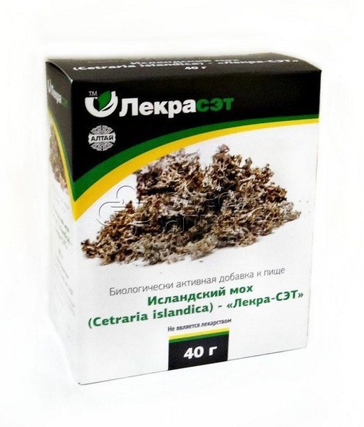 Icelandic Moss Powder, 40g