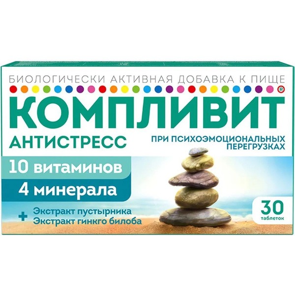 Complivits Anti-Stress Tablets (30 Count)