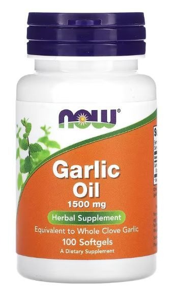 Garlic Oil 1500mg (100 Softgels): Immune Support, Detox, &amp; Gut Health