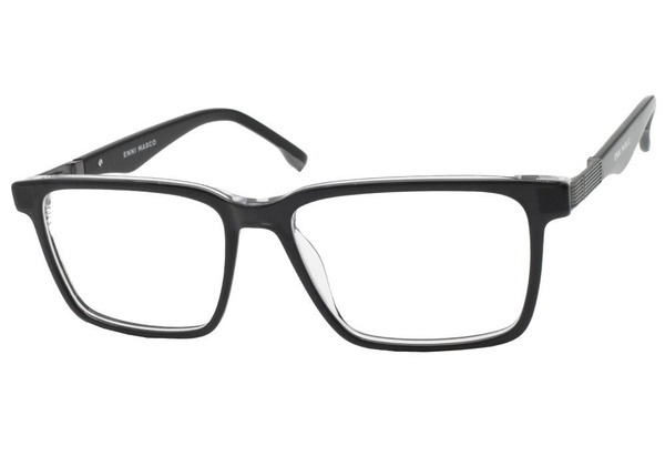 Men's Enni Marco IV 02-828 Eyeglass Frames - Plastic, 39mm
