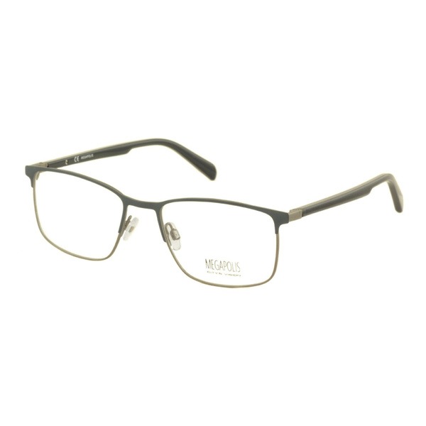 Megapolis 1336 Brown Eyeglass Frames with Case