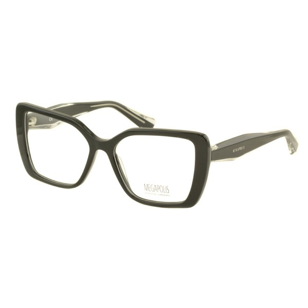 Megapolis 1285 Nero Eyeglass Frames with Case