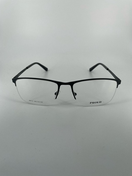 Men's Square Metal Eyeglass Frames PROUD P68131
