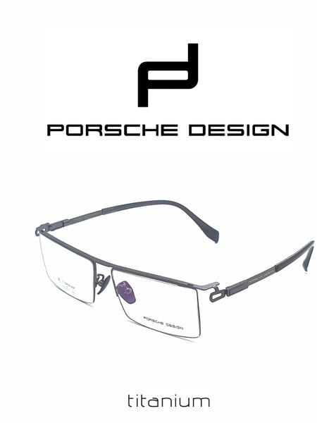 Titanium Porsche Eyeglass Frames