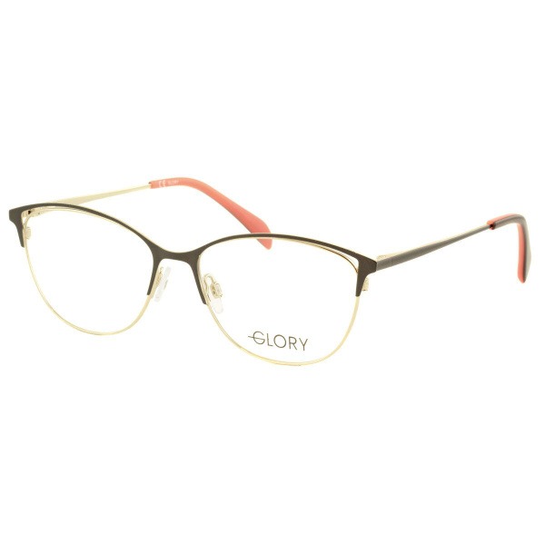 Glory 622 Gun Metal Eyeglass Frames