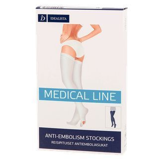 Compression Socks, White, 20-30 mmHg