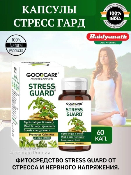 Stress Guard Baidyanath: 60 Tablets