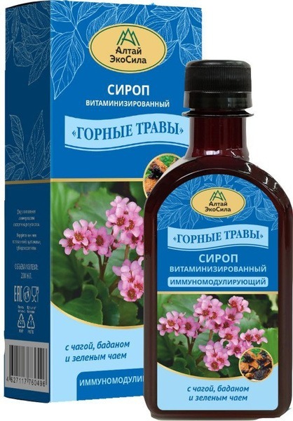 Immune-Boosting Mountain Herb Syrup (200ml)