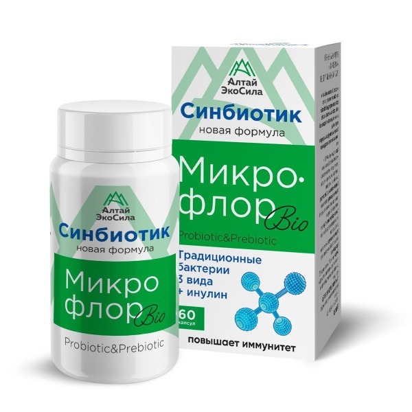 Probiotic Microflora Bio Complex: 60 Capsules
