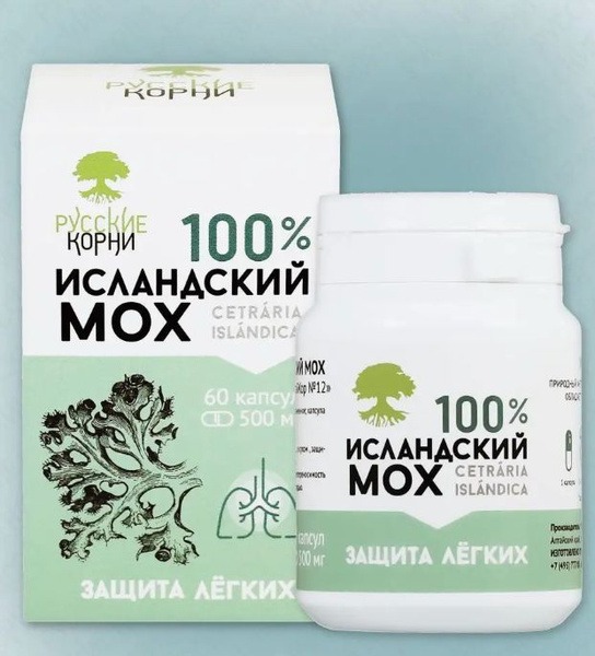 Icelandic Moss (Cetraria Islandica): Cough, Bronchitis & Immune Support