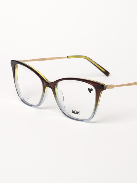 DKNY DK7010 Eyeglasses: Crystal Moss/Blue Frame