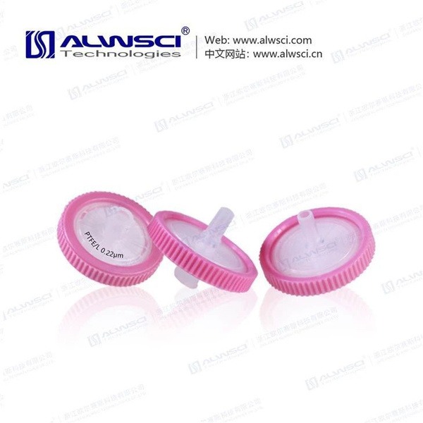 0.22µm Sterile Hydrophilic Syringe Filter with External Ring (PTFE)