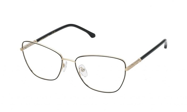 TWINSET VTW017 Eyeglasses: Rose Gold/Black