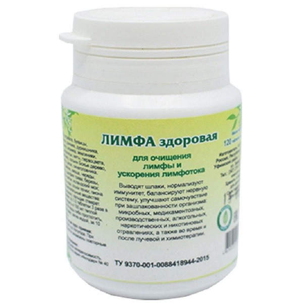 Healthy Lymph Support: 90 Tablets (Bashkortostan)