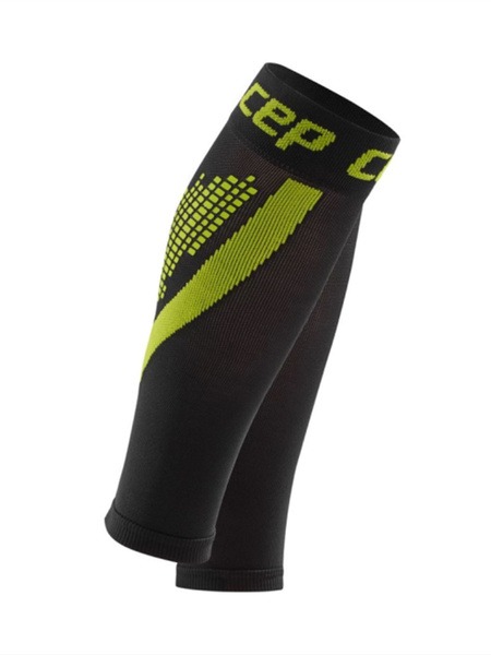 CEP Compression Socks: Black & Lime Green, 20-30 mmHg, Single Sock