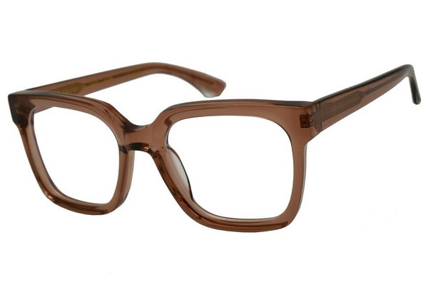 Women's Einstoffen 5969 Cognac Plastic Eyeglass Frames