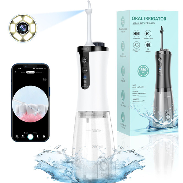 Portable Oral Irrigator: Clean Teeth, Implants, Braces &amp; More