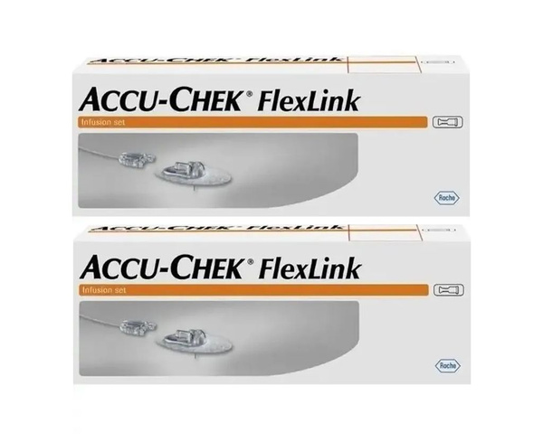 Accu-Chek FlexLink Infusion Set (8/60, 20ct)