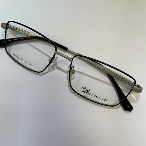 Men's Classic Thin Metal Frame Eyeglasses