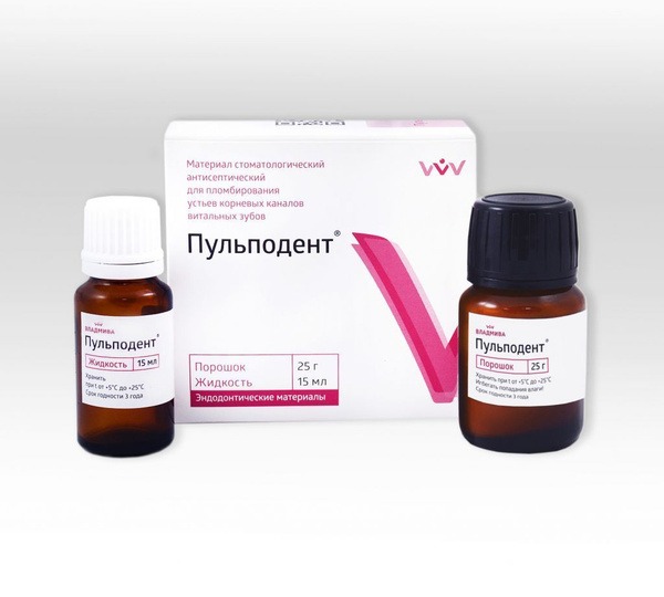 Pulpodent 25g + 15ml: Complete Dental Treatment Kit