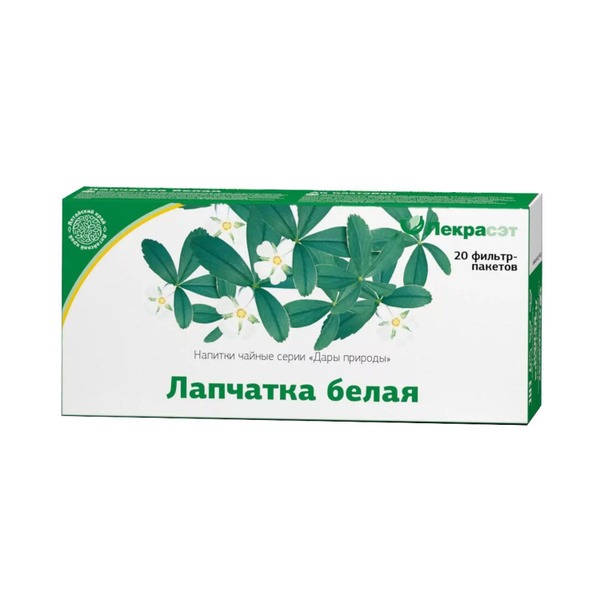 White Potentilla Root Tea Bags (Lekra-SET)