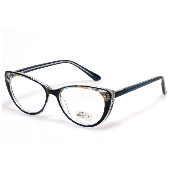 Women's Blue Butterfly/Dragonfly Plastic Rimmed Eyeglass Frames - Jlur Optic 02023501