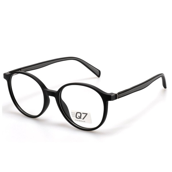Men's Black Plastic Round/Panto Jlur Optic Eyeglass Frames (Art. 02023944)