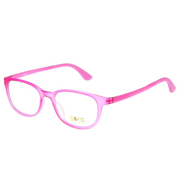 Kids' Pink Oval Plastic Eyeglass Frames - Jlur Optic 02017762