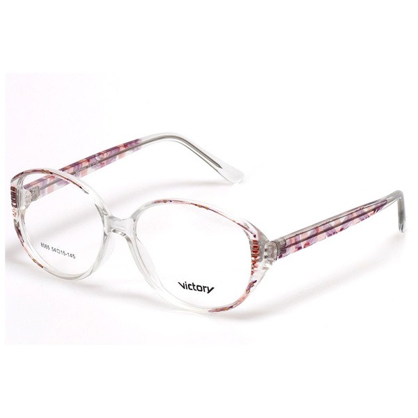 Women's Oval Clear Plastic Rimmed Eyeglass Frames - Jlur Optic 02019321