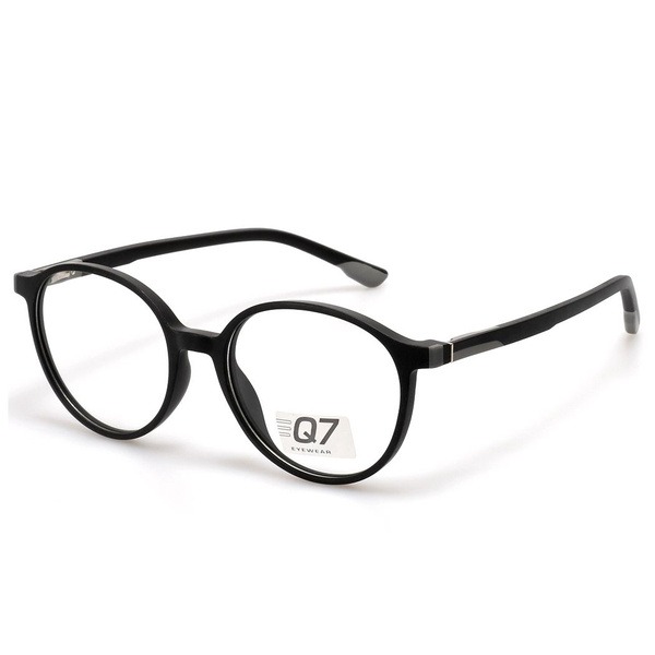 Men's Black Plastic Round/Panto Jlur Optic Glasses (02023937)
