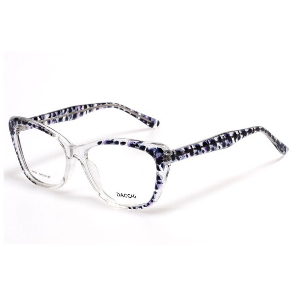 Women's Butterfly/Dragonfly Rimmed Eyeglasses - Clear Plastic - Jlur Optic 02022835